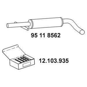 предно гърне EBERSPACHER 95 11 8562