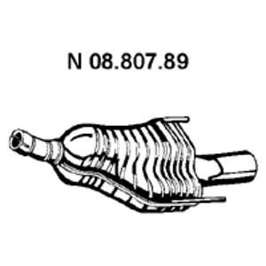задно гърне EBERSPACHER 08.807.89