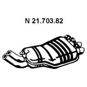 задно гърне EBERSPACHER 21.703.82 