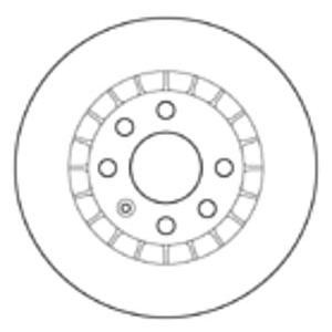 спирачен диск MAPCO 15743 