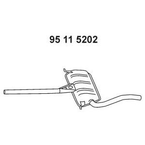 средно гърне EBERSPACHER 95 11 5202 
