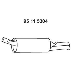 задно гърне EBERSPACHER 95 11 5304