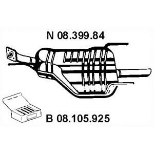 задно гърне EBERSPACHER 08.399.84 