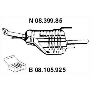 задно гърне EBERSPACHER 08.399.85