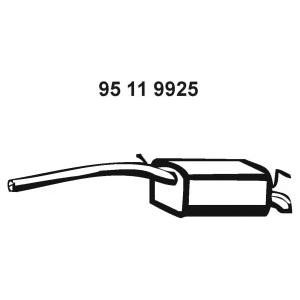 задно гърне EBERSPACHER 95 11 9925 