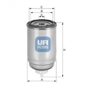 горивен филтър UFI 24.333.00
