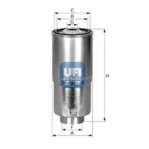 горивен филтър UFI 24.380.00 