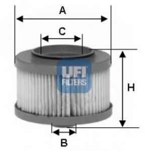 горивен филтър UFI 26.013.00 
