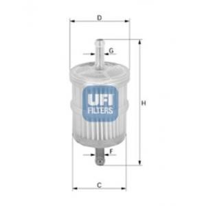 горивен филтър UFI 31.001.00