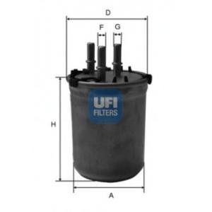 горивен филтър UFI 24.033.00 