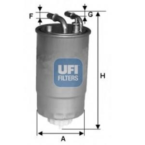 горивен филтър UFI 24.099.00