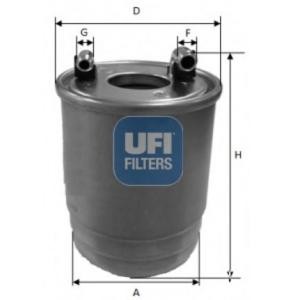 горивен филтър UFI 24.111.00 