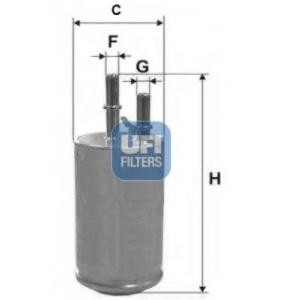 горивен филтър UFI 31.951.00 