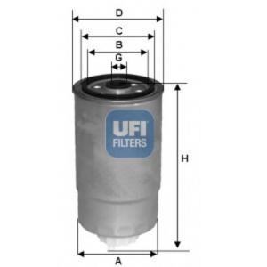 горивен филтър UFI 24.529.00 