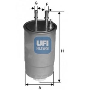 горивен филтър UFI 24.ONE.0B 