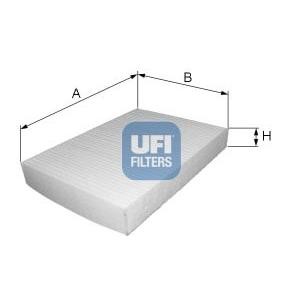 филтър, въздух за вътрешно пространство UFI 53.210.00 