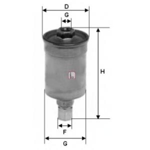 горивен филтър SOFIMA S 1511 B 