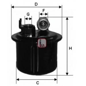 горивен филтър SOFIMA S 1698 B 