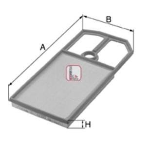 въздушен филтър SOFIMA S 3184 A 