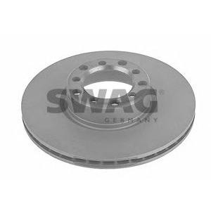 спирачен диск SWAG 10 91 0680 