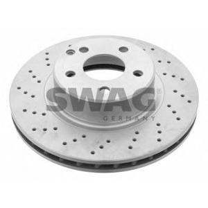 спирачен диск SWAG 10 92 2683 
