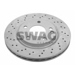 спирачен диск SWAG 10 92 2996 