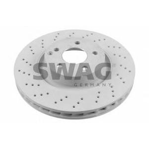 спирачен диск SWAG 10 92 6407 