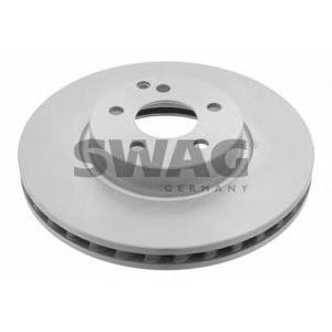 спирачен диск SWAG 10 93 0551 