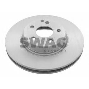 спирачен диск SWAG 10 93 0598 