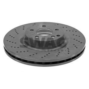 спирачен диск SWAG 10 93 7724