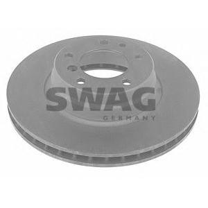 спирачен диск SWAG 20 91 0752 