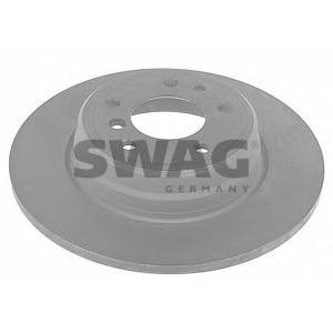 спирачен диск SWAG 20 91 0755 