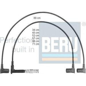 комплект запалителни кабели BERU ZEF597 
