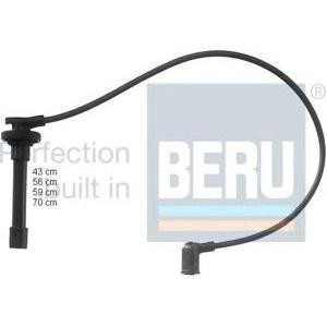 комплект запалителни кабели BERU ZEF836