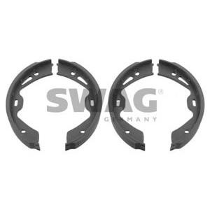 комплект спирачна челюст, ръчна спирачка SWAG 38 93 6729 