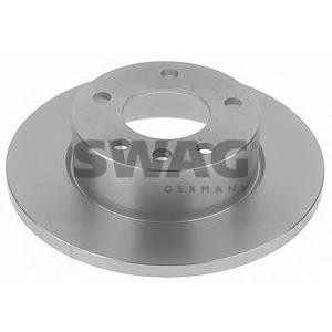спирачен диск SWAG 40 91 0744 