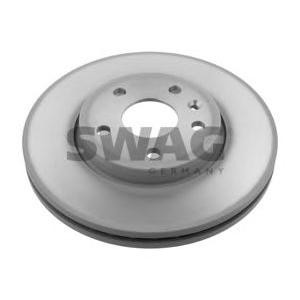 спирачен диск SWAG 40 93 9186