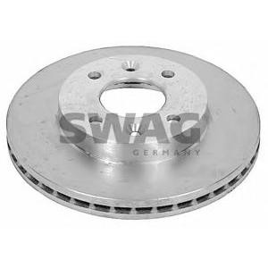 спирачен диск SWAG 60 90 9072 