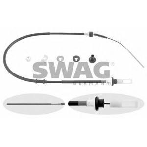 въжен механизъм, задействане на съединителя SWAG 70 91 2756