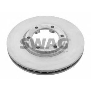 спирачен диск SWAG 80 92 8434 