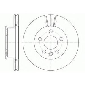 спирачен диск ROADHOUSE 6416.10 