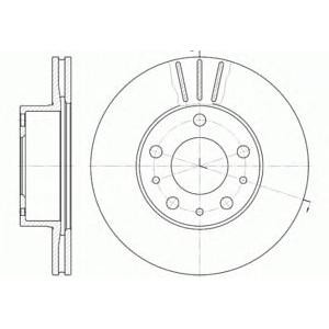 спирачен диск ROADHOUSE 6476.10 