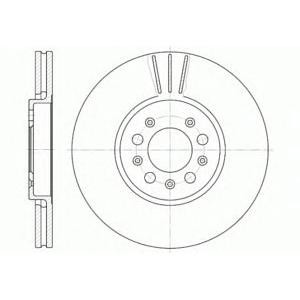 спирачен диск ROADHOUSE 6544.10 