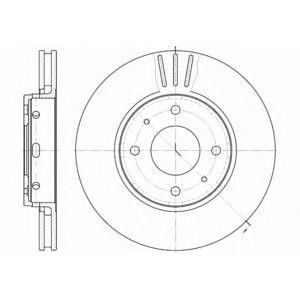 спирачен диск ROADHOUSE 6585.10 