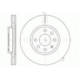 спирачен диск ROADHOUSE 6611.10