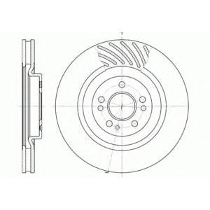 спирачен диск ROADHOUSE 6644.10 