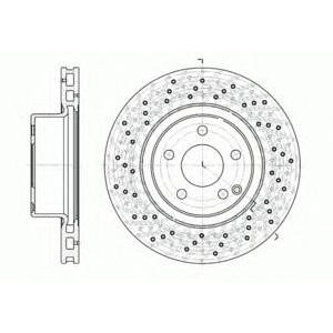 спирачен диск ROADHOUSE 6817.10 