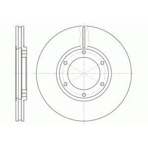 спирачен диск ROADHOUSE 61240.10 