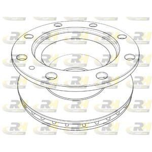 спирачен диск ROADHOUSE NSX1202.20 
