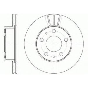 спирачен диск REMSA 6504.10 
